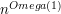 $ n^{Omega(1)} $