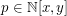 $ p\in\mathbb{N}[x,y] $
