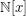 $ \mathbb{N}[x] $
